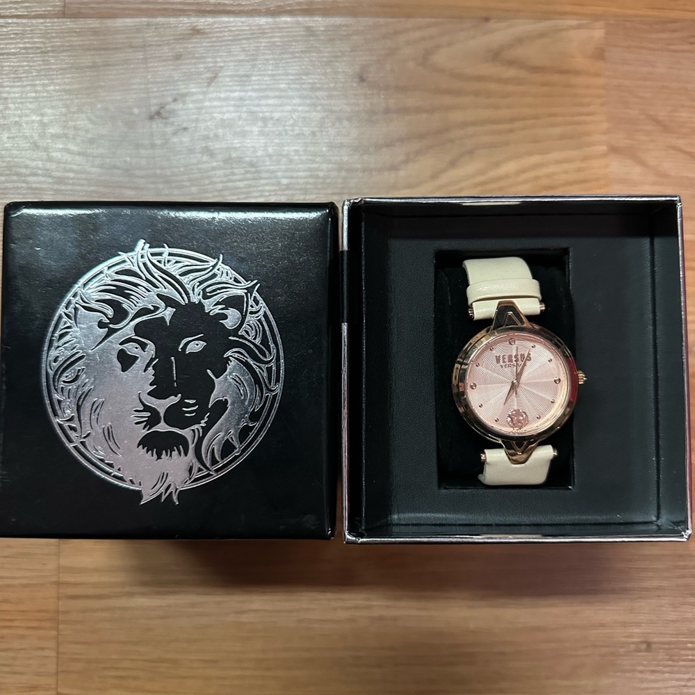 Versace Versus Rose Gold Watch- Brand New